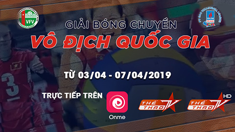 VTVcab trực triếp giải đấu danh giá nhất của Bóng chuyền Việt Nam