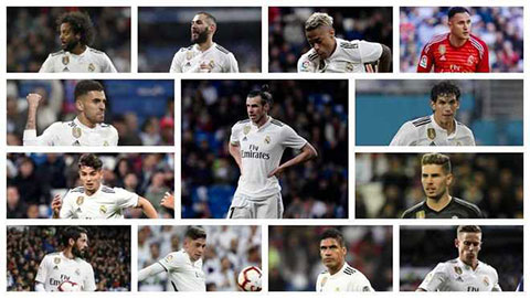 Tương lai bất định của 13 ngôi sao Real Madrid