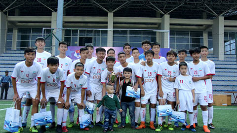 Giải bóng đá giao hữu U15 quốc tế Việt Nam - Nhật Bản: U15 Viettel lên ngôi vô địch