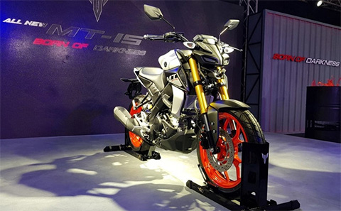 Mẫu mô tô mới của Yamaha có nhiều điểm tương đồng với chiếc MT-15 vừa ra mắt