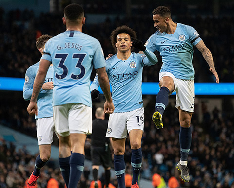 Man City sở hữu chiều sâu đội hình khủng khiếp