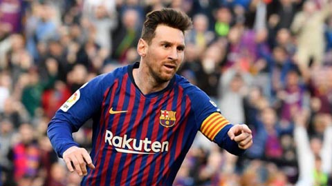 Messi ghi bàn cùng 1 kiểu, trước cùng một đối thủ sau 2 năm