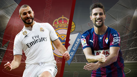 Nhận định bóng đá Real Madrid vs Eibar, 21h15 ngày 06/04: Tinh thần thể dục