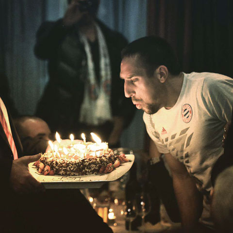 Ribery vừa có sinh nhật cuối cùng tại Bayern sau 12 năm cống hiến