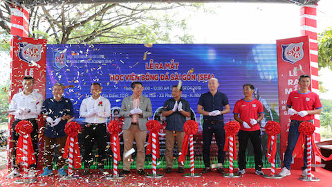 Cựu tuyển thủ Nguyễn Thế Anh mở học viện bóng đá tại TP.HCM