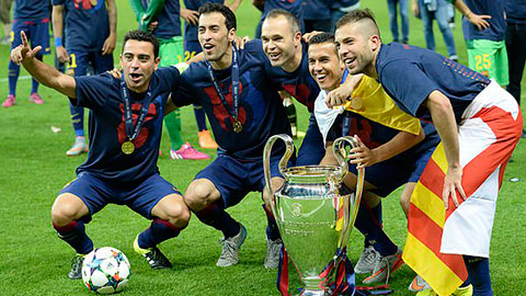Đội hình Barcelona đánh Man United năm 2011 của Pep là thế hệ xuất sắc nhất