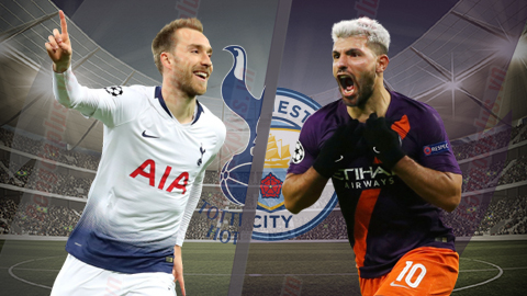 Soi kèo, dự đoán tỷ số Champions League ngày 9/4: Tâm điểm Tottenham vs Man City