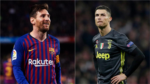 Messi và Ronaldo không còn như xưa, Ngoại hạng Anh sáng cửa vô địch Champions League
