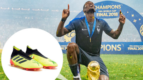 Hậu trường sân cỏ 14/4: Pogba đấu giá giày của trận chung kết World Cup 2018