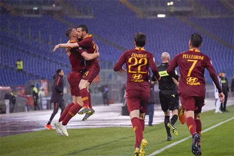 Dzeko ghi bàn duy nhất giúp Roma đánh bại Udinese