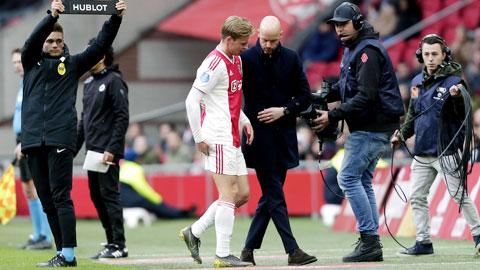 Frenkie de Jong có thể lỡ trận gặp Juventus: Thiếu linh hồn, Ajax sống sao?