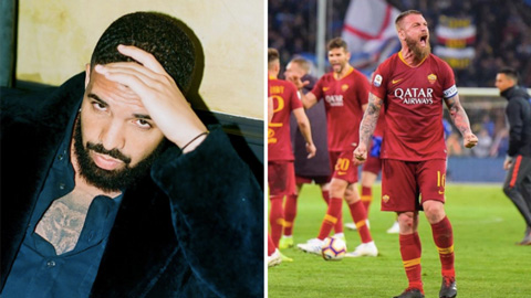Cầu thủ Roma bị cấm chụp hình với 'ca sỹ nặng vía'