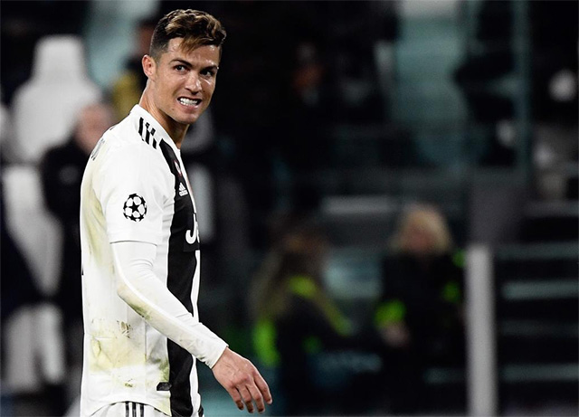 Ở trận đấu vừa rồi, Ronaldo tung ra tới 6 cú dứt điểm nhưng chỉ có 1 cú đi trúng đích