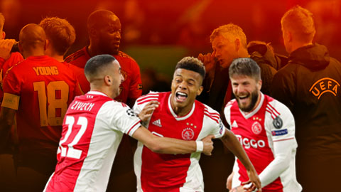 Ajax cho thấy Man United còn suy kém thế nào