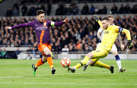 Man City sẽ vượt qua Tottenham để giành vé vào bán kết Champions League?