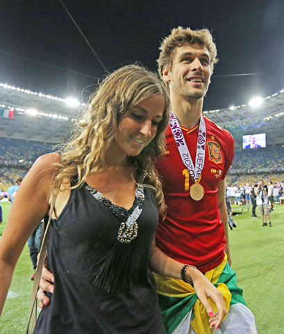 Llorente và Maria lộ chuyện yêu nhau từ EURO 2012