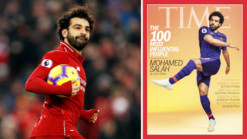 Salah vào Top 100 nhân vật có ảnh hưởng nhất năm 2019