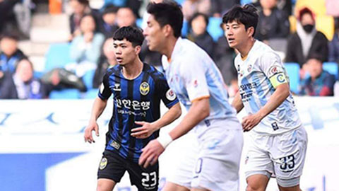Công Phượng không ra sân, Incheon United có trận đấu hay nhất từ đầu mùa