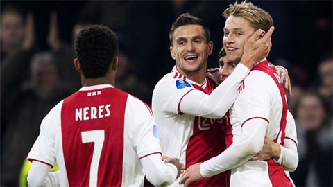 Thêm 1 kỷ lục mà Ajax khiến trời Âu rúng động (bổ sung info khắc chén)