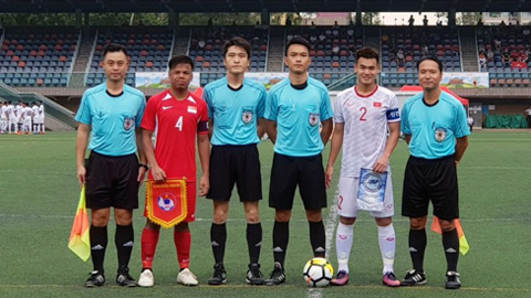 Giải U18 quốc tế - Hong Kong 2019: U18 Việt Nam đua tranh vô địch