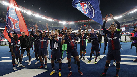 Mbappe ghi chiến tích lịch sử ngày PSG vô địch Ligue 1