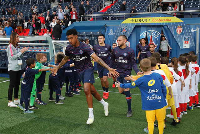 Do đội nhì bảng Lille bị Toulouse cầm hòa 0-0 ở trận đấu sớm, PSG đã biết chắc mình sẽ vô địch khi bước vào trận đấu với Monaco