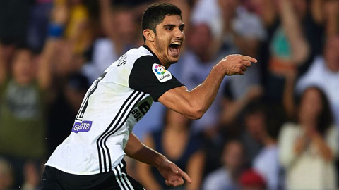 Valencia: Guedes không thể ngừng ghi bàn