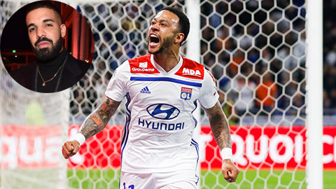 Lyon đánh bại Angers với tỷ số 2-1: Depay thách thức cả 'thánh xui' Drake