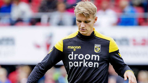Odegaard đang thi đấu rất hay tại Vitesse