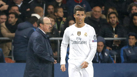 Ronaldo từng là học trò của Benitez khi nhà cầm quân này còn dẫn dắt Real Madrid