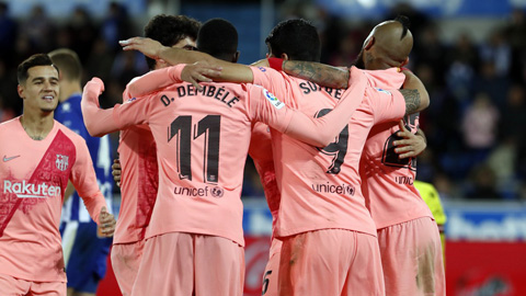 Bỏ qua Liverpool, Barca hướng đến chức vô địch La Liga sớm 3 vòng đấu