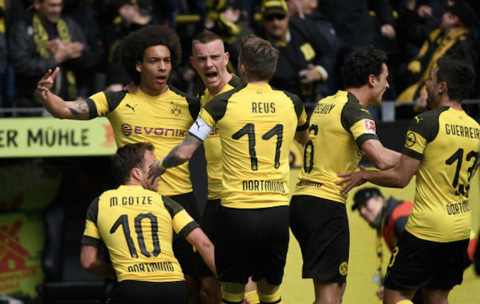 Dortmund mở tỷ số từ khá sớm