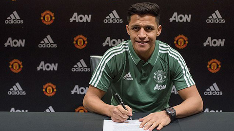 Sanchez chuẩn bị nhận 30 triệu bảng tiền lương từ ngày gia nhập M.U