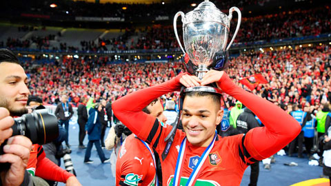 Rennes giành cúp QG Pháp: Màn báo thù ngọt ngào của Ben Arfa
