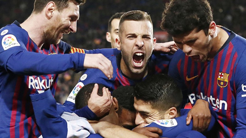 Vòng 35 La Liga: Barca chính thức đăng quang
