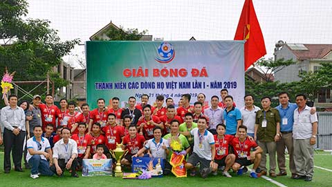 Giải Bóng đá Thanh niên các Dòng họ Việt Nam lần thứ nhất: Dấu ấn một giải đấu phong trào
