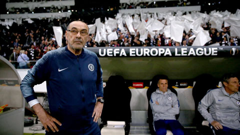 Sarri tiếc vì Chelsea không thể thắng đậm Frankfurt