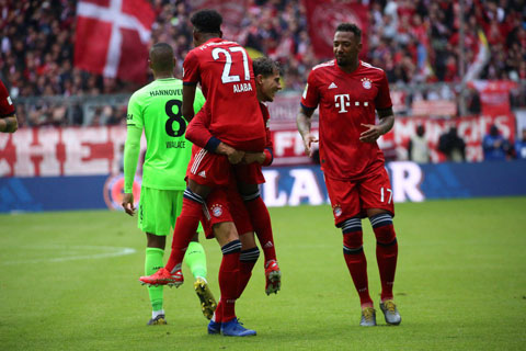 Goretzka ghi bàn thứ 2 cho Bayern