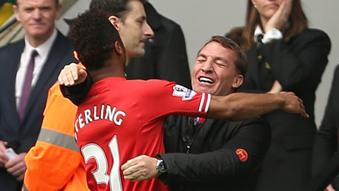 Sterling từng là học trò cưng của Rodgers khi cả hai còn ở Liverpool