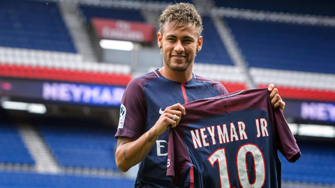Neymar tới PSG với rất nhiều kỳ vọng