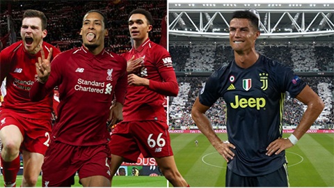 Cặp hậu vệ Liverpool ghi bàn nhiều hơn Ronaldo ở mùa giải này
