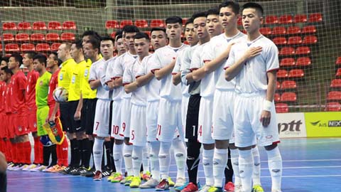 U20 futsal Việt Nam tập huấn tại cường quốc futsal châu Á