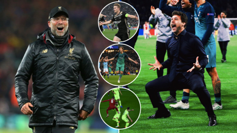 Champions League 2018/19: Mùa giải của những màn lội ngược dòng