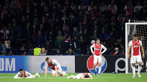 Dù thua nhưng Ajax xứng đáng được ngợi khen vì đã cống hiến những màn trình diễn xuất sắc