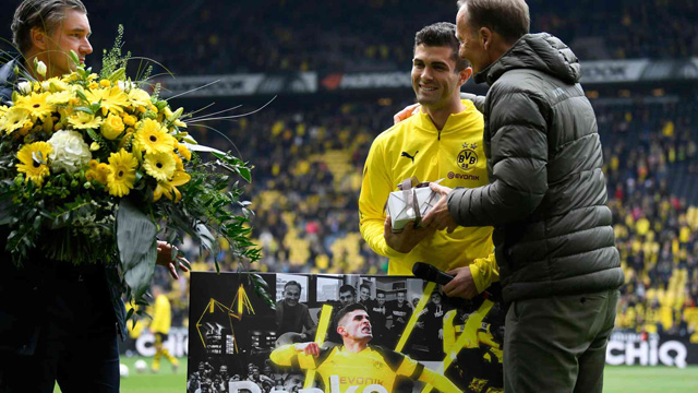 Pulisic nhận món quà chia tay từ BLĐ Dortmund