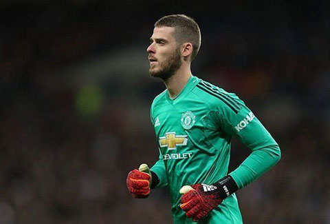 De Gea vẫn sẽ ở lại sân Old Trafford kể từ mùa tới?