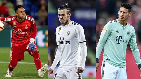 Real sắp bán 14 cầu thủ, bao gồm Bale, James và Navas