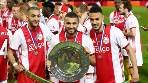 Ajax vô địch Hà Lan: Sau hào quang là chia ly