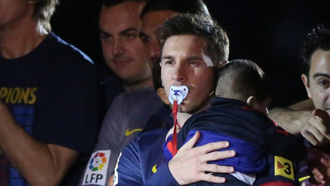 Trẻ con tên Leo tăng đột biến tại Catalan vì Messi