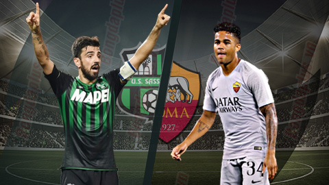 Nhận định bóng đá Sassuolo vs AS Roma, 01h45 ngày 19/5: Chen chân vào Top 4